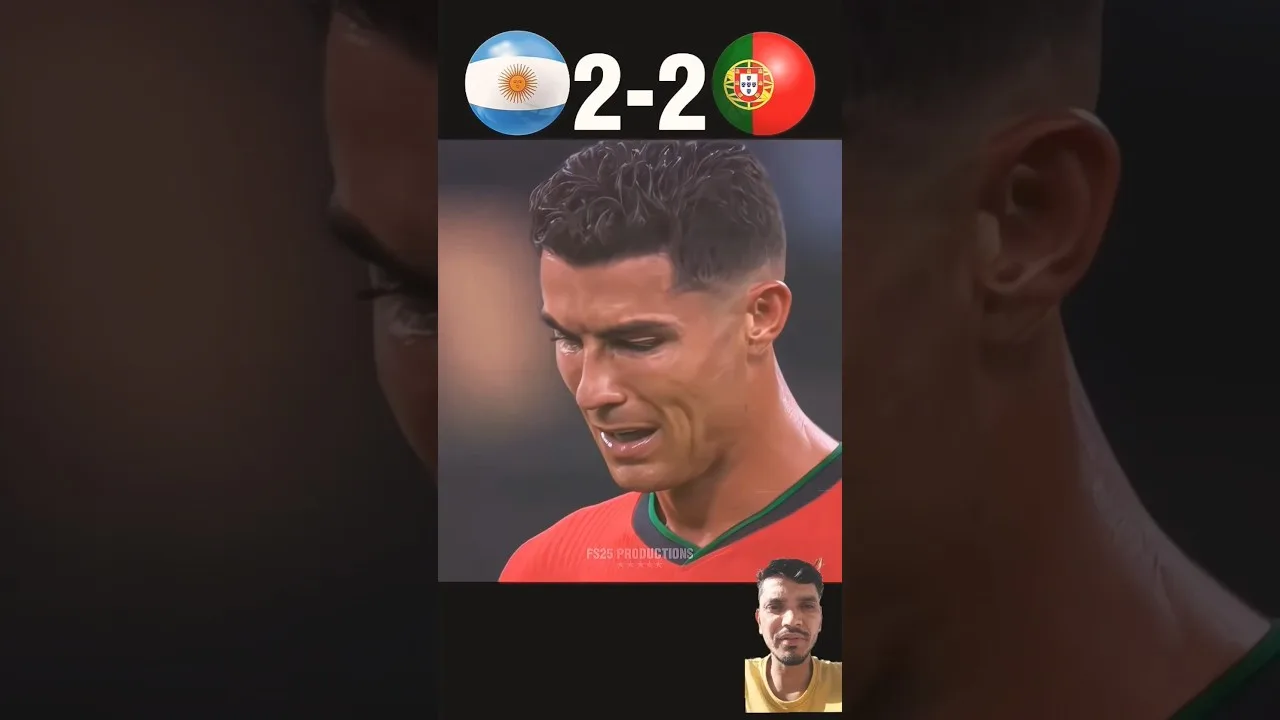 le jour Ronaldo a montré 🦁lionel Messi qui est le patron 🐯 Coupe du monde 2026 Imaginaire #football #highlights