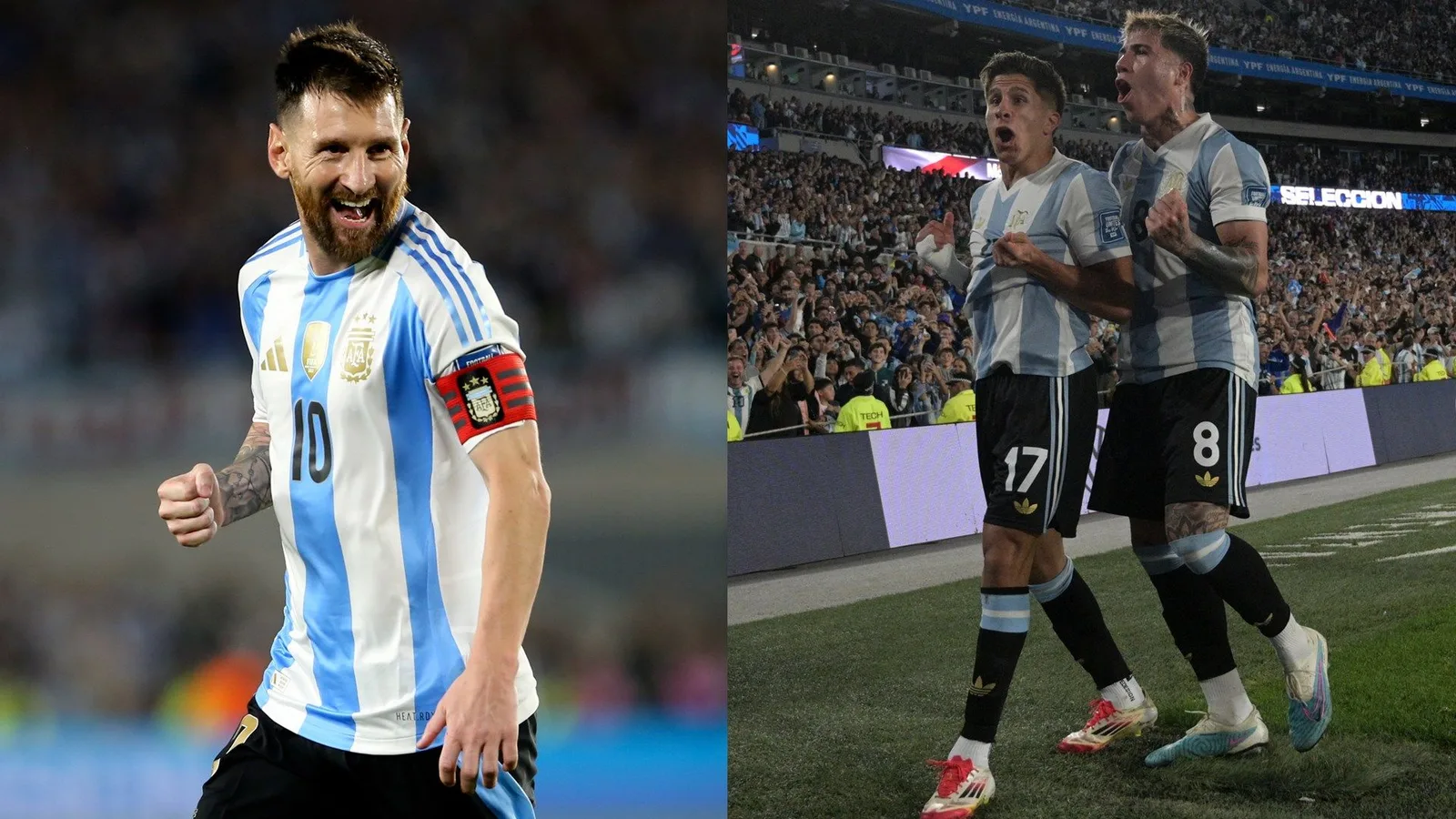 Lionel Messi réagit à la démolition 4-1 d’Argentine du Brésil après s’être assis aux qualifications de la Coupe du monde en raison d’une blessure