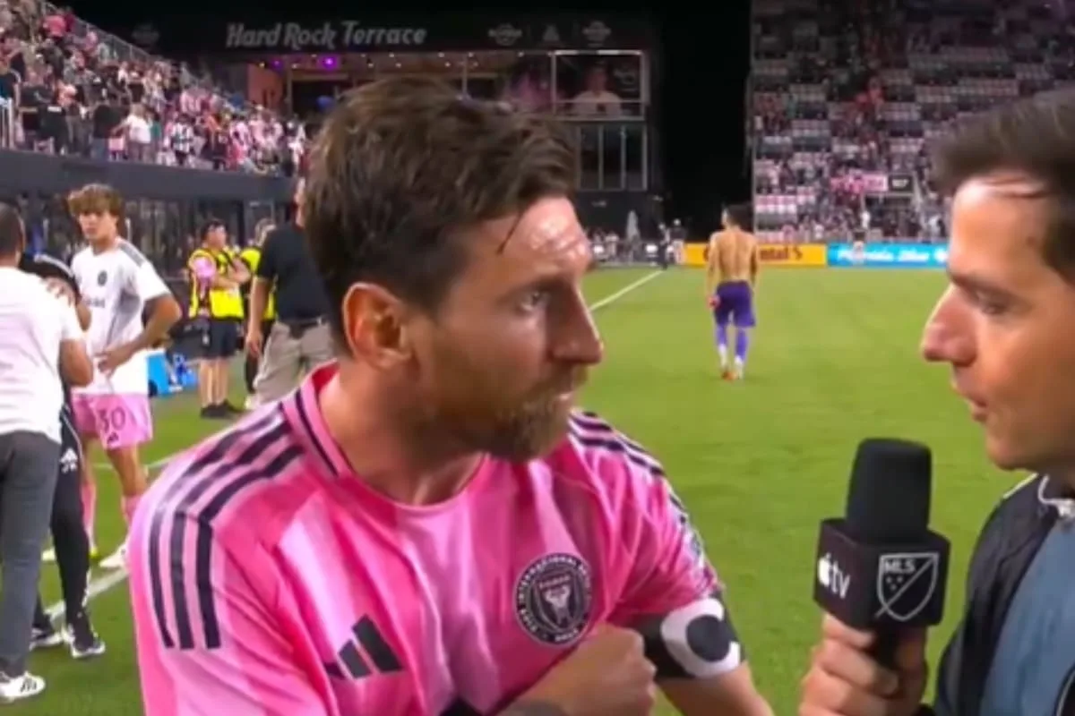 La réaction surprise de Lionel Messi lorsqu’on lui a posé des questions sur son contrat avec Inter Miami