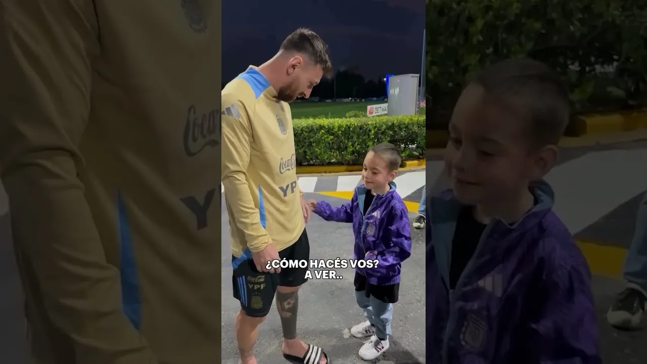 Messi Hallucin avec la célébration qu’ils ont demandé à faire: je marque