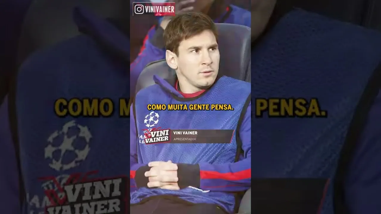 LIONEL MESSI É ARROGANTE? #shorts