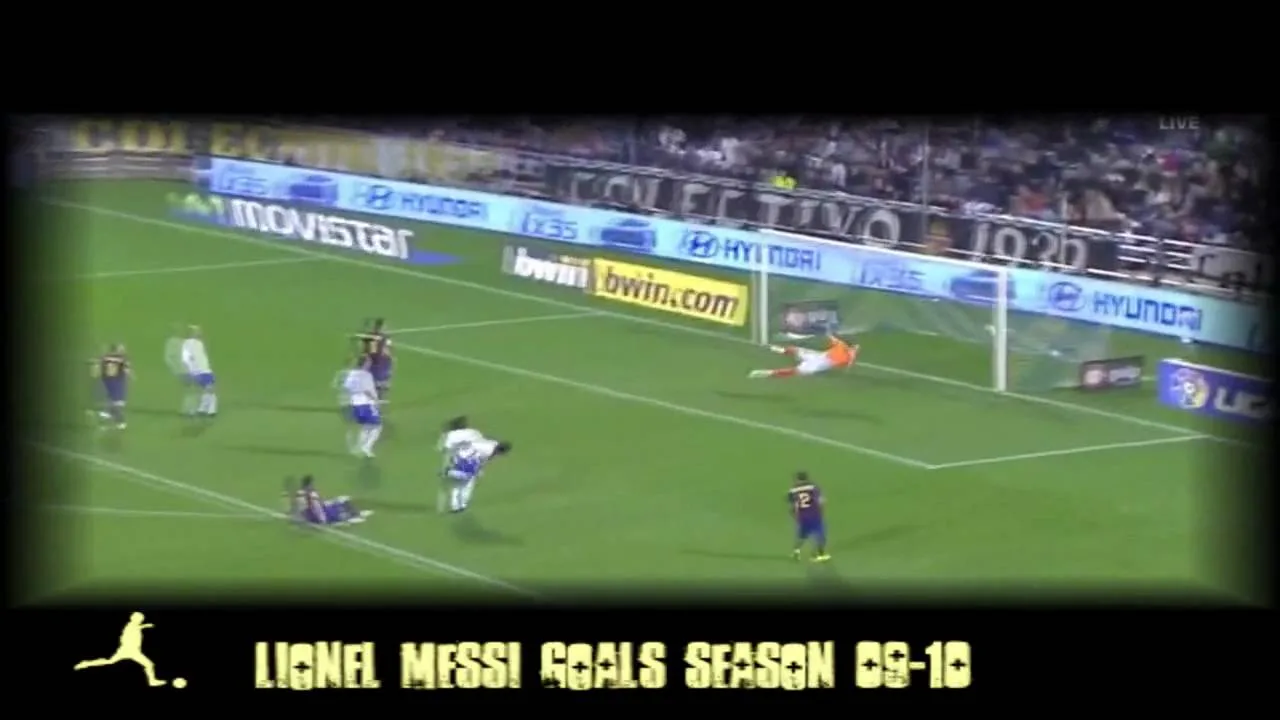 Lionel Messi FC Barcelona ~ 47 Goals & Commentary 09-10