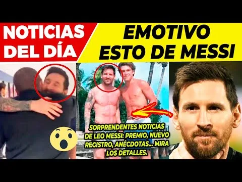 MARAVILLOSAS NOTICIAS de LEO MESSI: NUEVO PREMIO Y