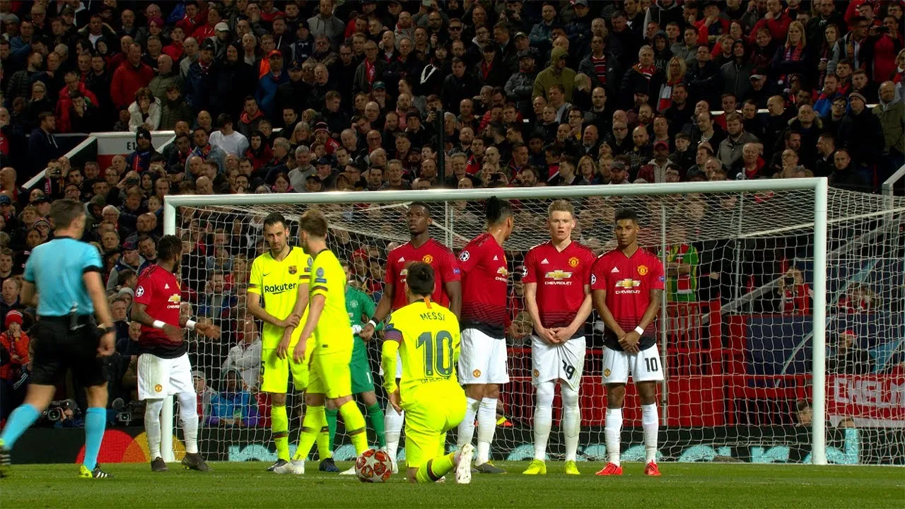 Lionel Messi vs Manchester United (Away) – UCL – 1080i