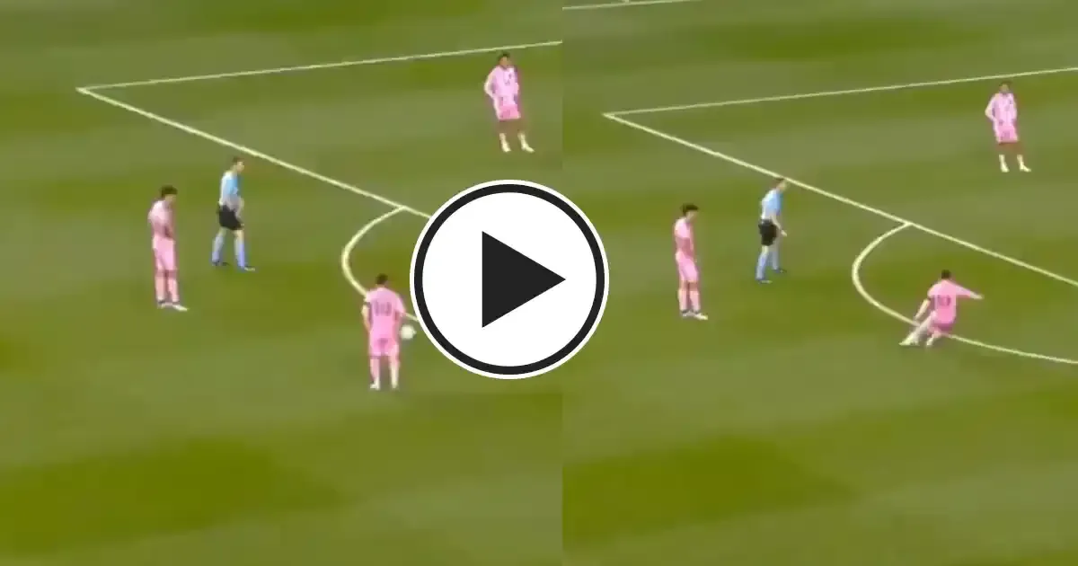 Lionel Messi obtient un but en retard sur le coup franc pendant l’inter-Miami vs Philadelphia Union MLS Game