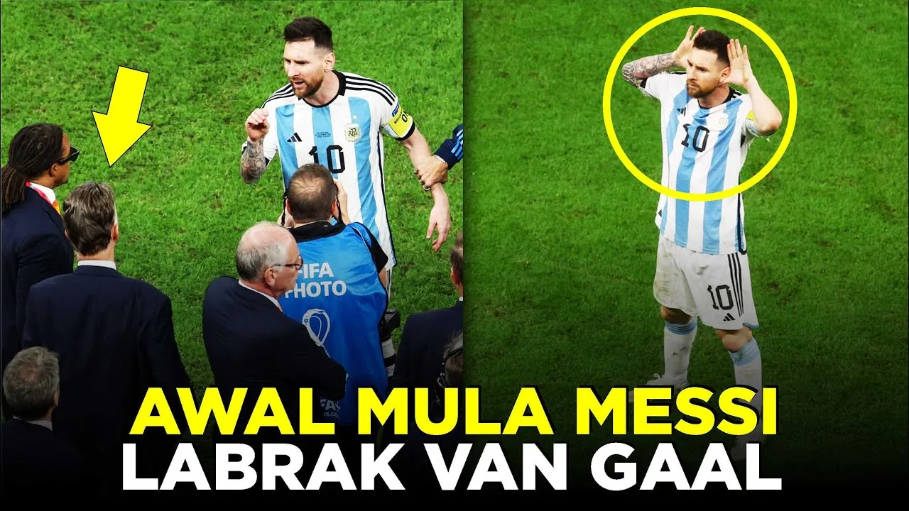 PENYEBAB MESSI LABRAK LUIS VAN GAAL USAI DUEL SENGIT