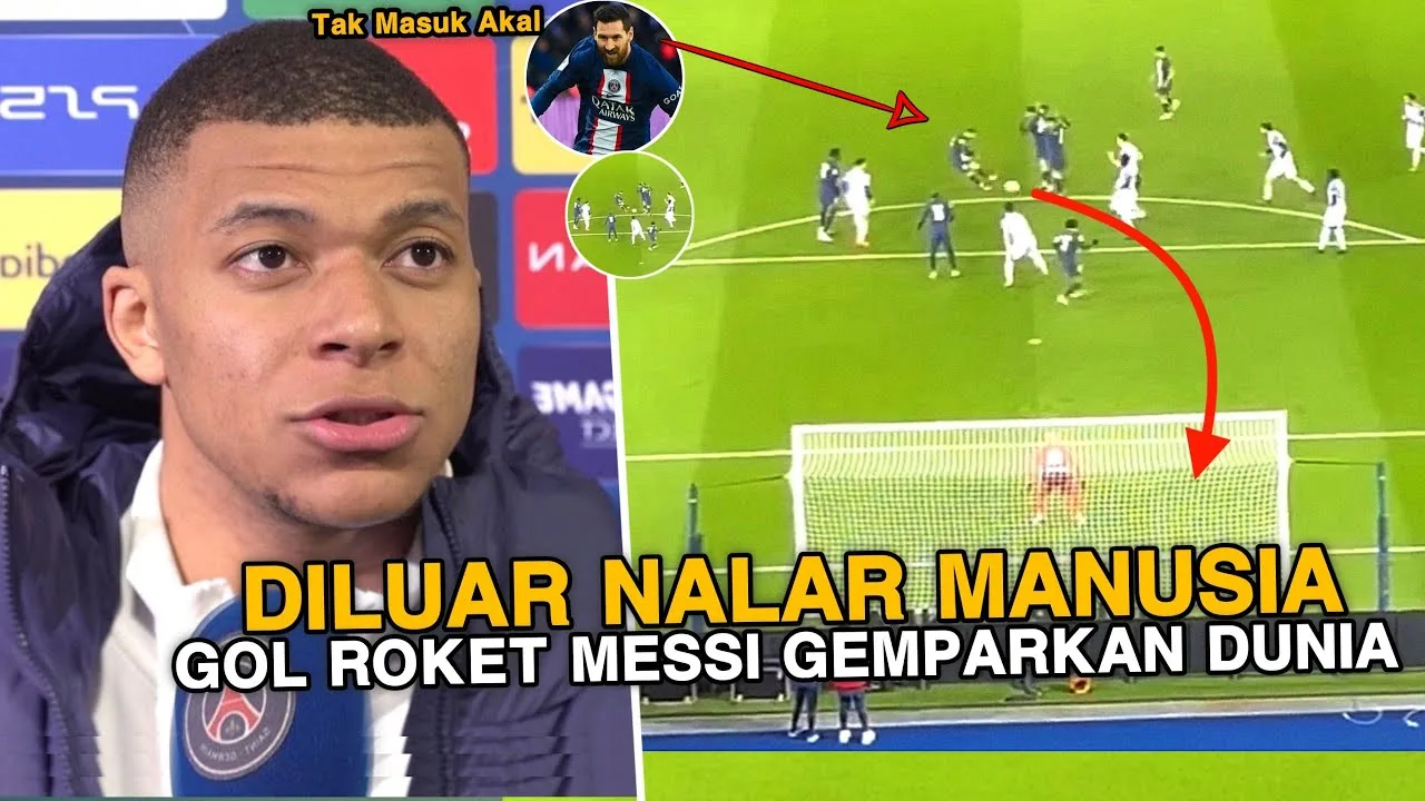 Gol Roket Messi Diluar Nalar!! Lihat detik detik Leo Messi