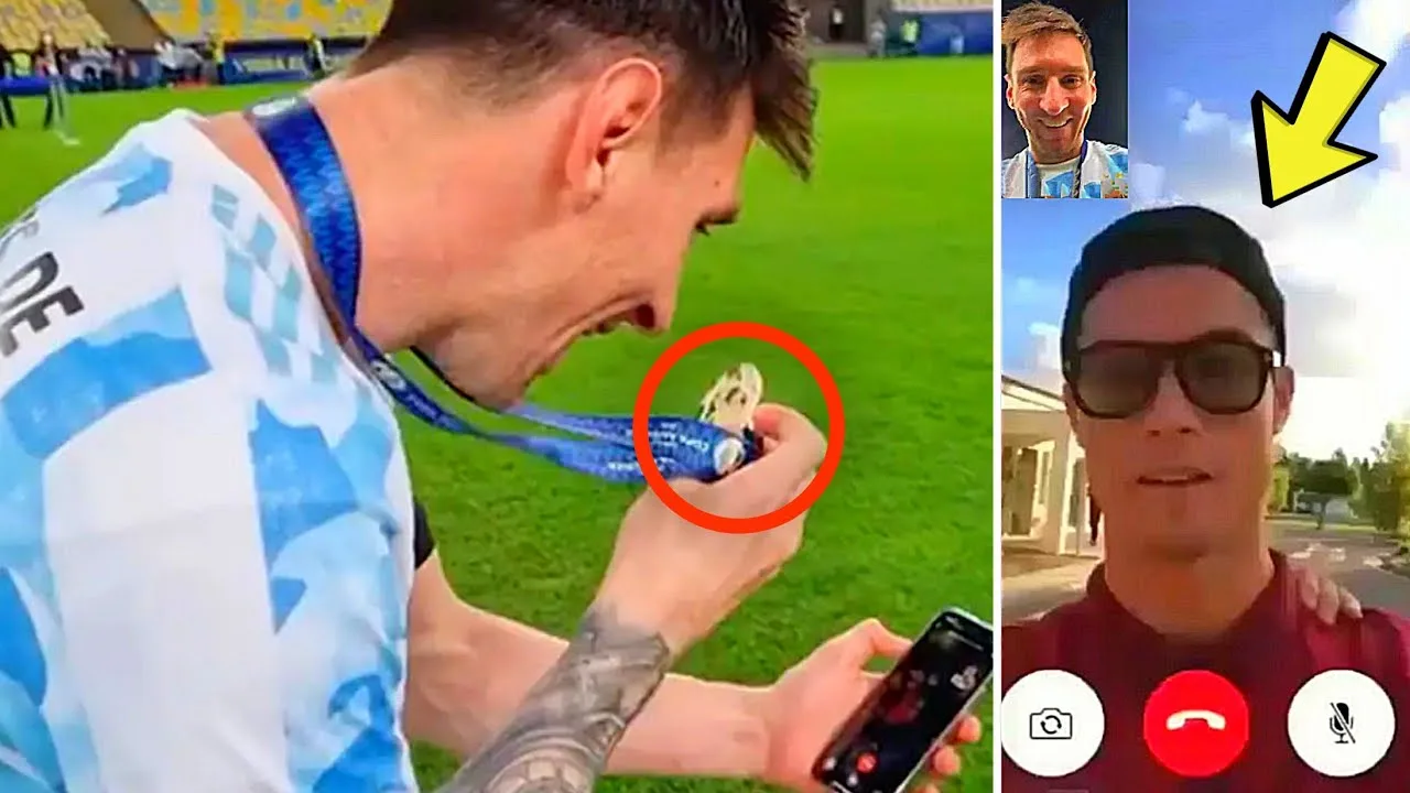 How Leo Messi Celebrated The Copa América Win