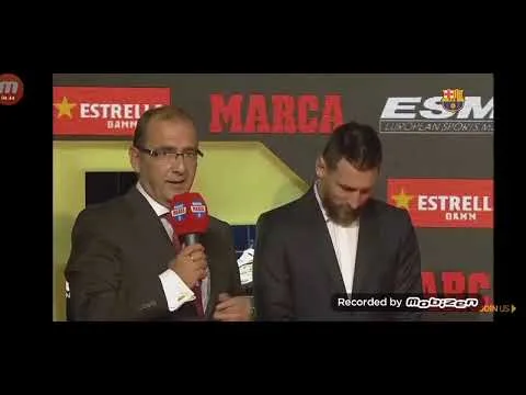 Lionel Messi Recieves his Sixth Golden Shoe(2019)