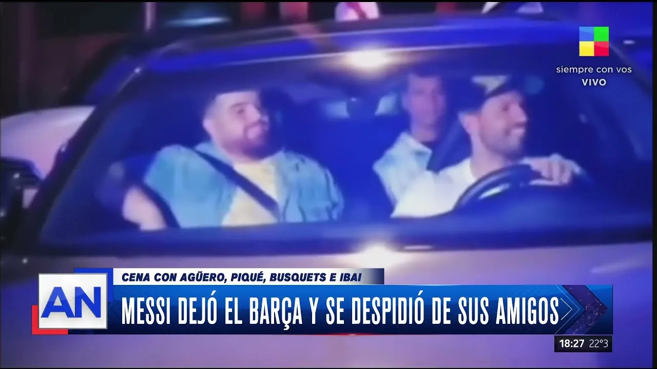 Lionel Messi cenó con Agüero, Ibai, "Coscu", Piqué