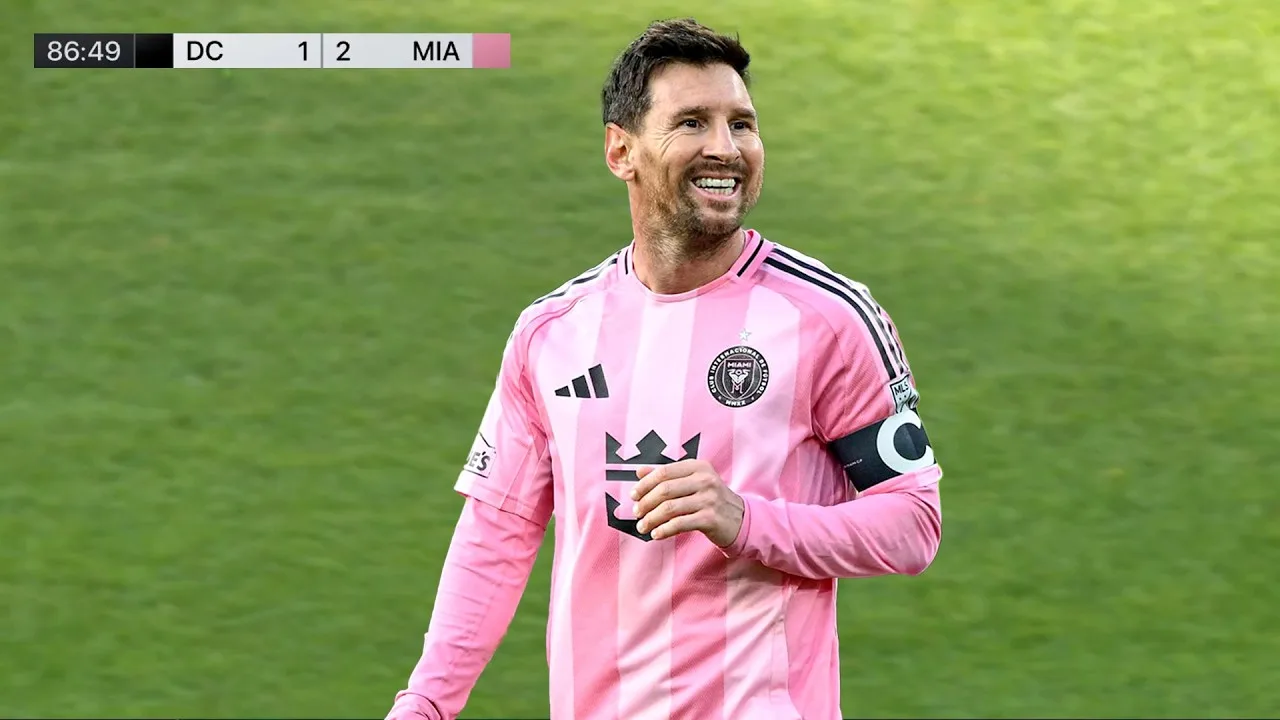 Messi contre DC United | But de puce insensé et vainqueur du match ! 🔥🐐 | 03/07/2026