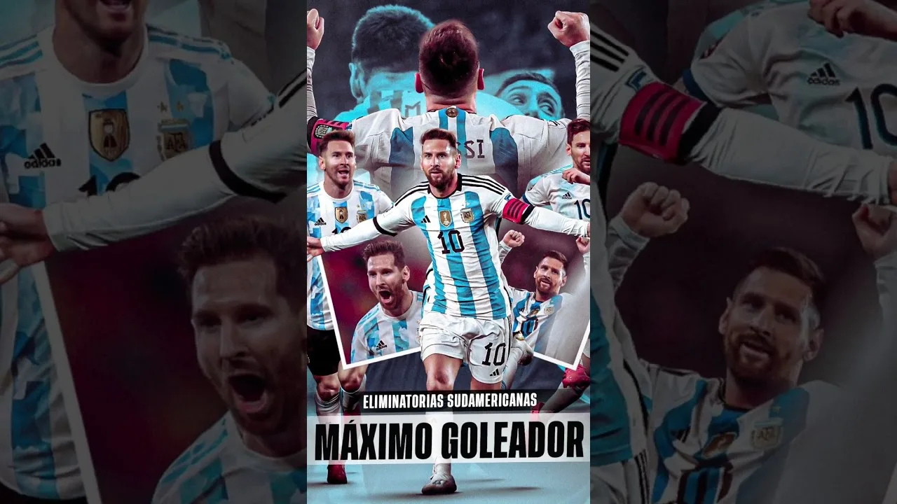 Leo #Messi el Máximo Goleador Histórico de las Eliminatorias