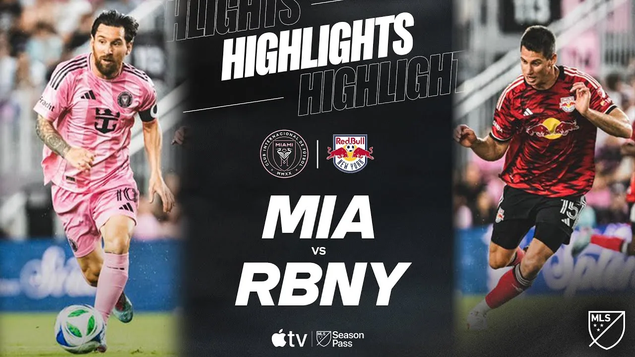 Inter Miami CF contre New York Red Bulls | Pilation des points forts du match complet | Messi, Suárez Bag OutS!