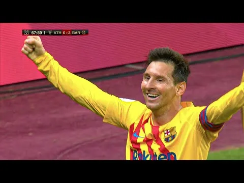 Lionel Messi (Goal) vs Athletic Bilbao (Final) (Copa Del