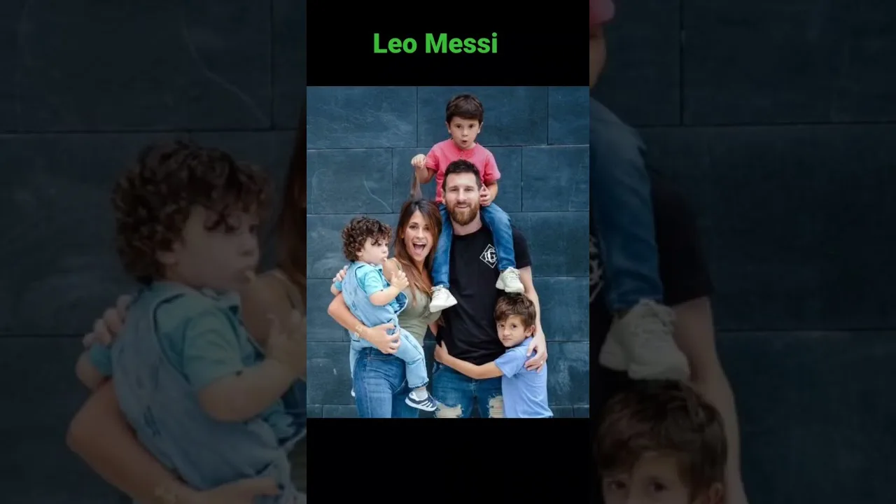 Lionel Messi and Antonella Roccuzzo with family #messi