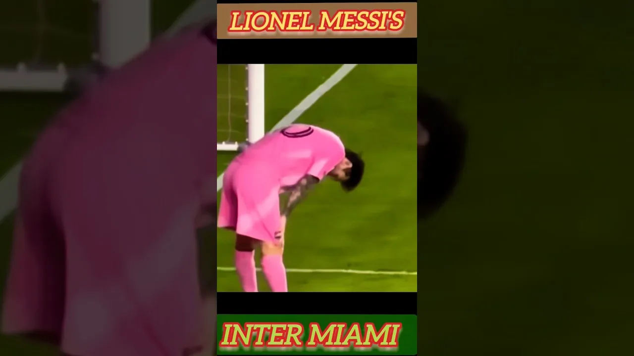 Leo Messi a raté un grand but🔥🔥 # Shots #Messi #goals #goals #amazing #intermiami @mrchinatechbd