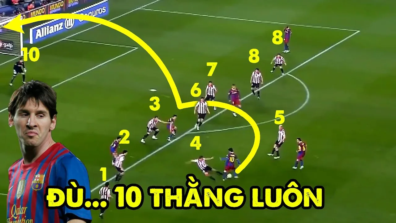 9 Điều giật mình khi xem cách Messi xử lí bóng khiến ai cũng