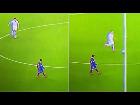 Lionel Messi defending vs dynamo Kiev