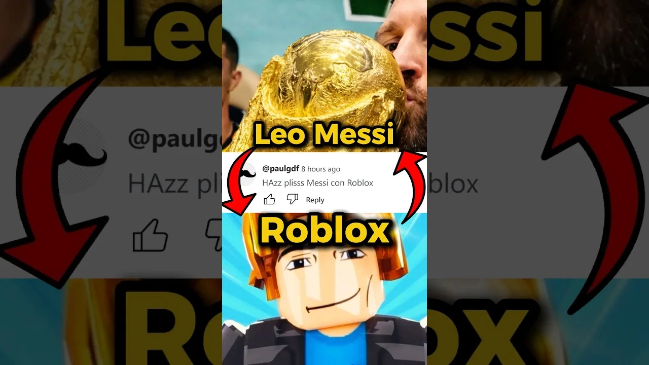 Leo Messi et Roblox 🎮