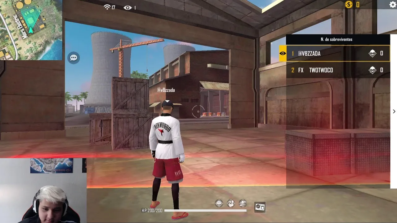FREE FIRE AO VIVOLEO MESSI TREINANDO NA GH#200K