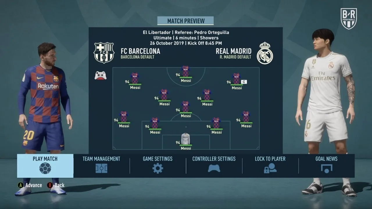 Leo Messi XI vs. Lee Jea Ho XI: FIFA's Best Player vs.