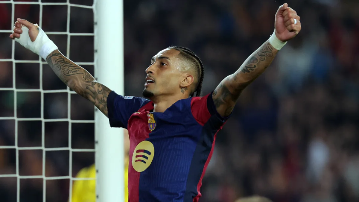 Raphinha est égal au record de Lionel Messi alors que Barcelone détruise le Borussia Dortmund en Ligue des champions – Ligue des champions