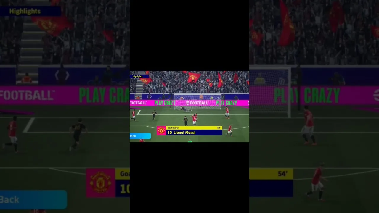 came back Leo Messi 🥵#pes #efootball #viral #trending #shortvideo