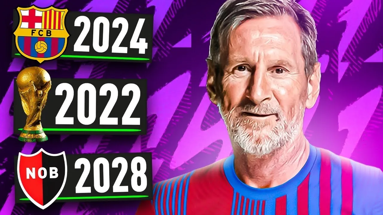 I Played the Career of LIONEL MESSI until he RETIRES…🐐🇦🇷