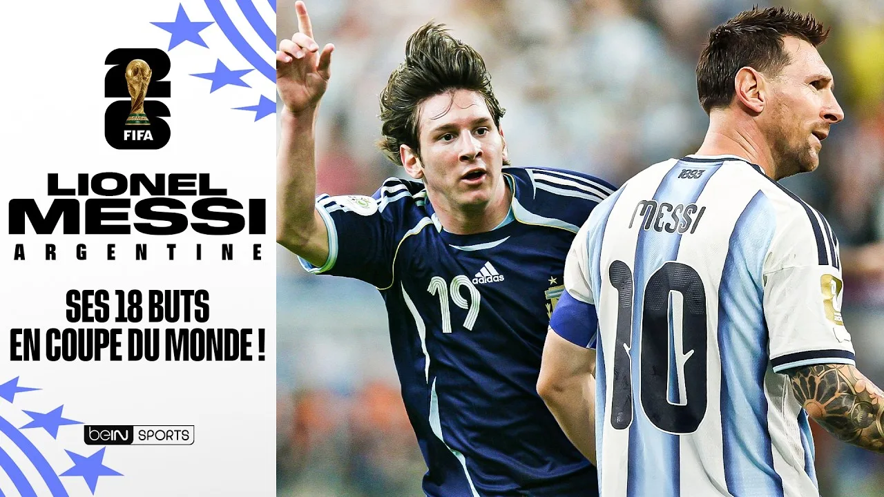 RECORD : Les 18 BUTS de MESSI en COUPE DU MONDE !