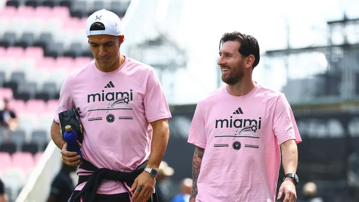 Lionel Messi et Luis Suarez sont arrivés à Vancouver avec Inter Miami pour rechercher la finale des concours
