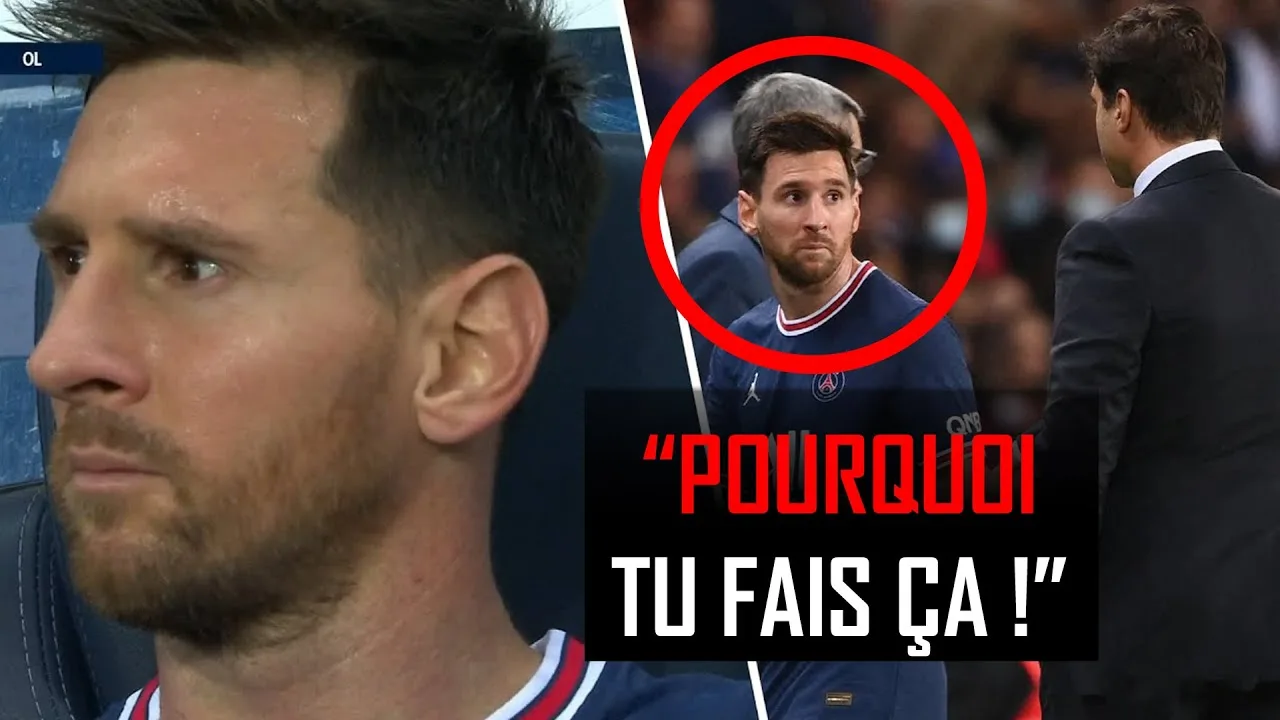 Pourquoi Messi est-il Si Furieux au PSG! [Révélation] | H5