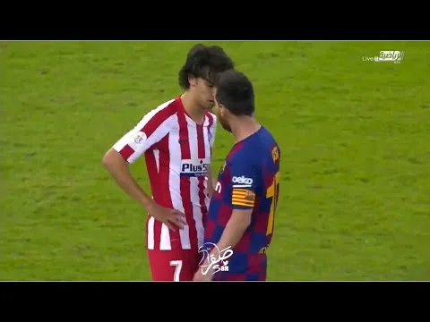 Lionel Messi vs Joao Felix Fight (09/01/2020) HD