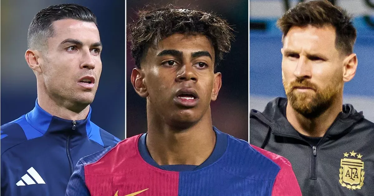 Lamine Yamal par rapport à Lionel Messi et Cristiano Ronaldo à 17 ans – avec un gagnant clair