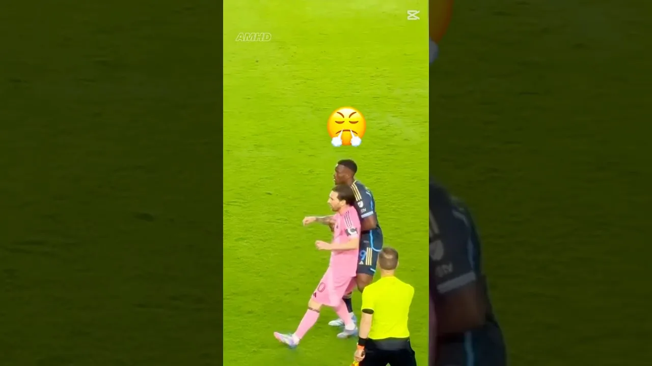 Messi en colère 😈 #messi #Leomessi
