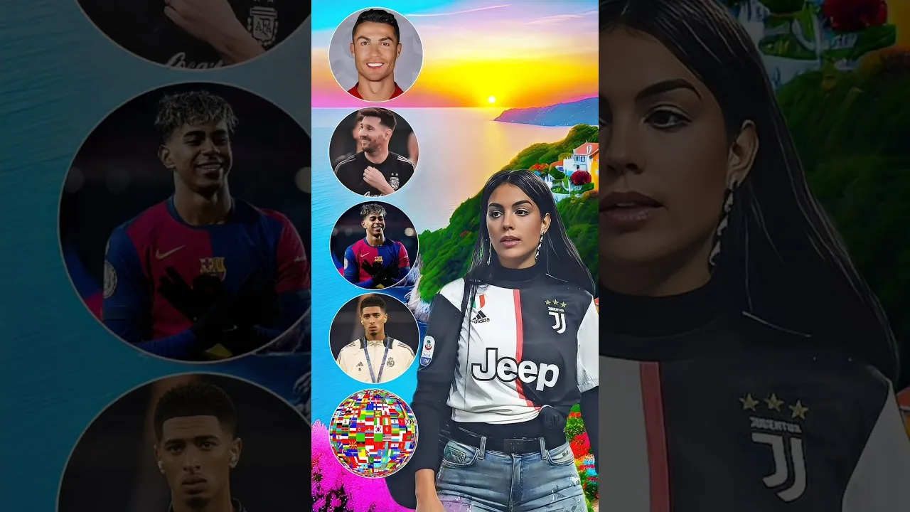 Ronaldo vs Lamine vs Zude Bellingham vs Leo Messi – demande à Georgina