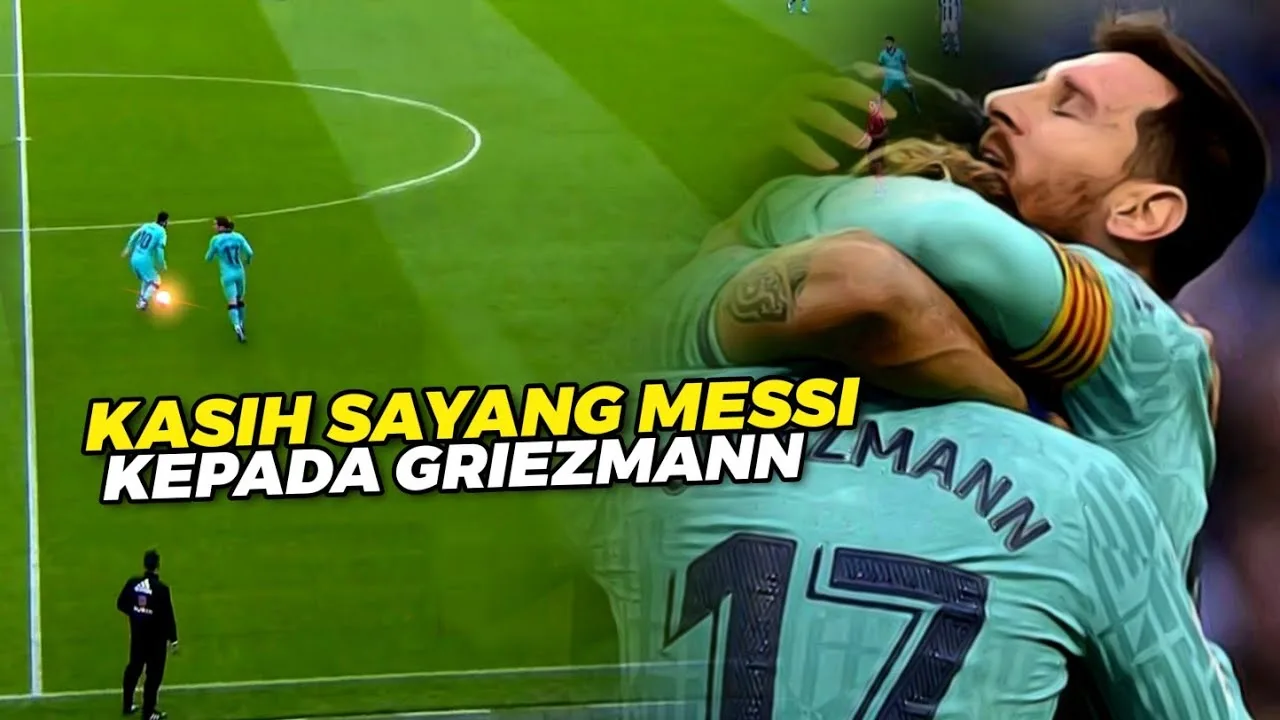 RESPECT  Lihat Cara Lionel Messi Ketika Tahu Griezmann