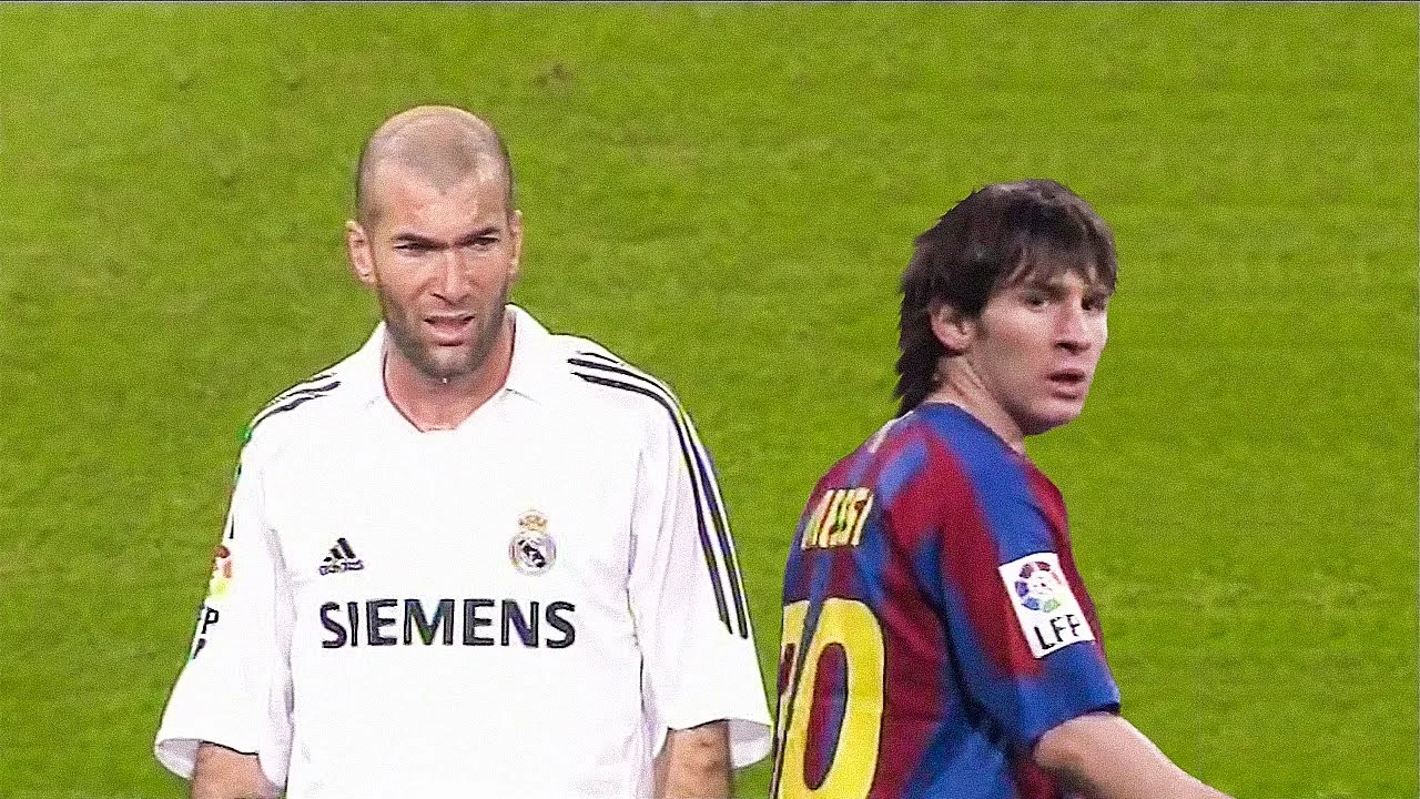 The Day Lionel Messi & Zinedine Zidane met for the First