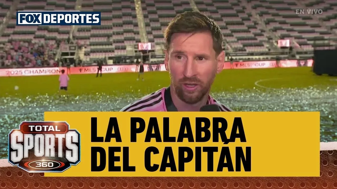 🏆😎 LIONEL MESSI, tous ses mots après avoir été CHAMPION avec INTER MIAMI | MLS2025