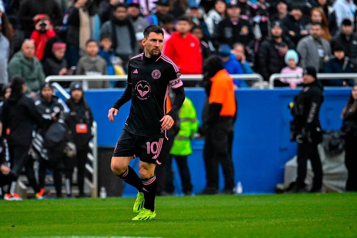 Match de Sporting Kansas City contre Lionel Messi, Inter Miami a reporté à la météo