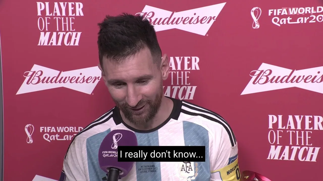 Lionel Messi | Budweiser Player of the Match | Netherlands v