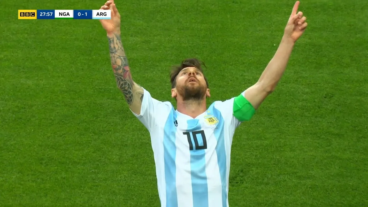 Lionel Messi vs Nigeria (World Cup 2018) HD 1080i