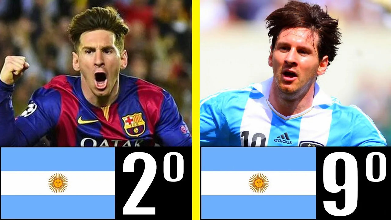 LOS 10 MEJORES GOLES DE LEO MESSI