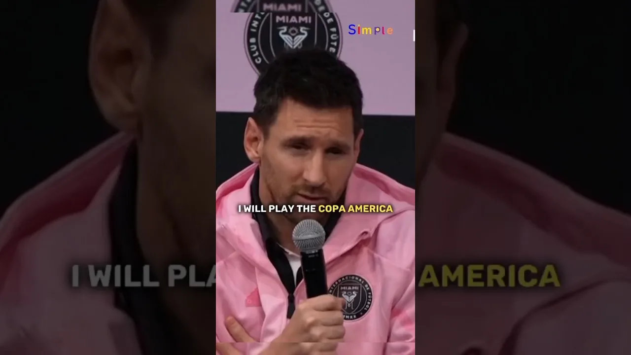 Messi finally speaks English 😯