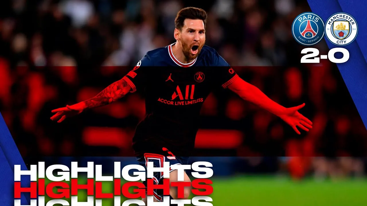HIGHLIGHTS | Paris Saint-Germain 2-0 Manchester City