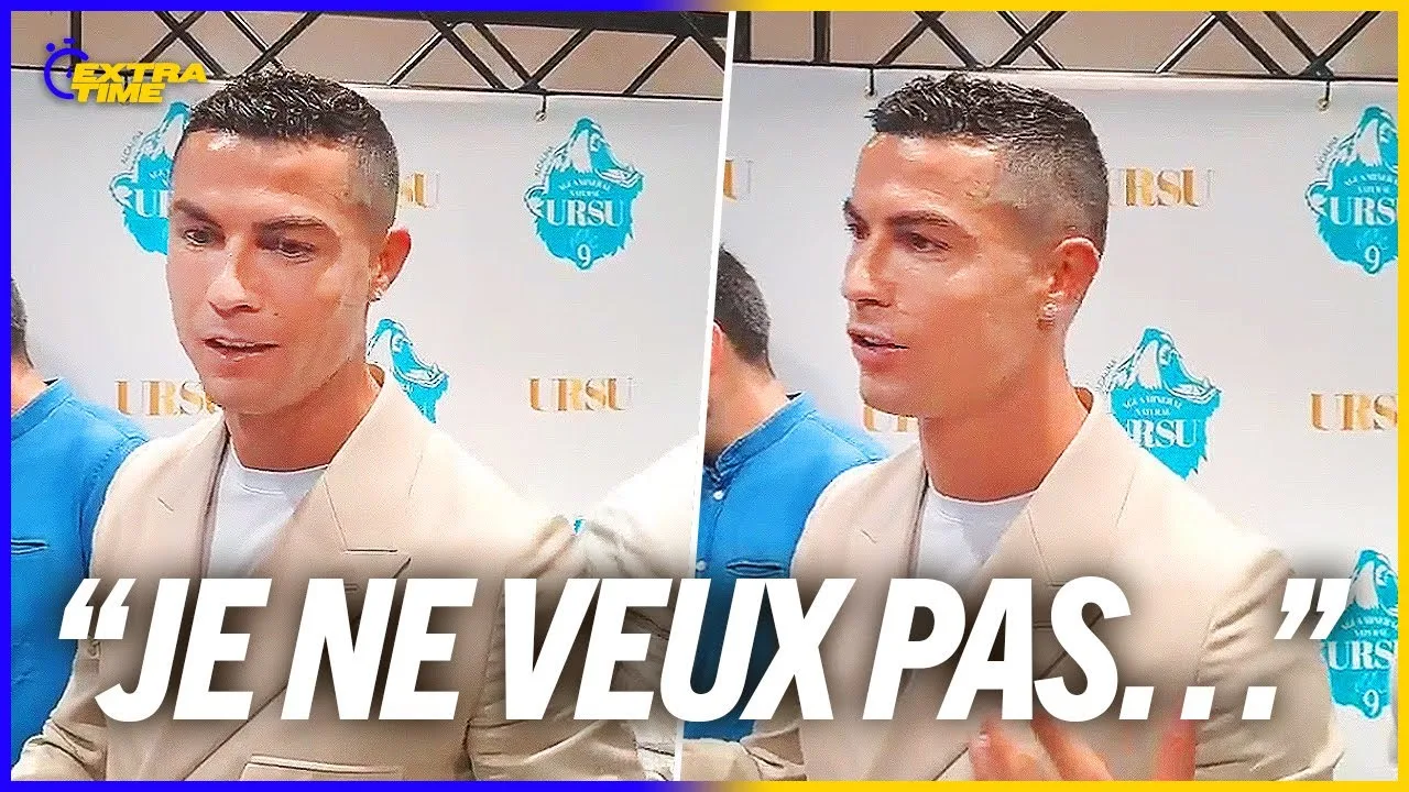 La réaction étonnante de Cristiano Ronaldo sur le transfert