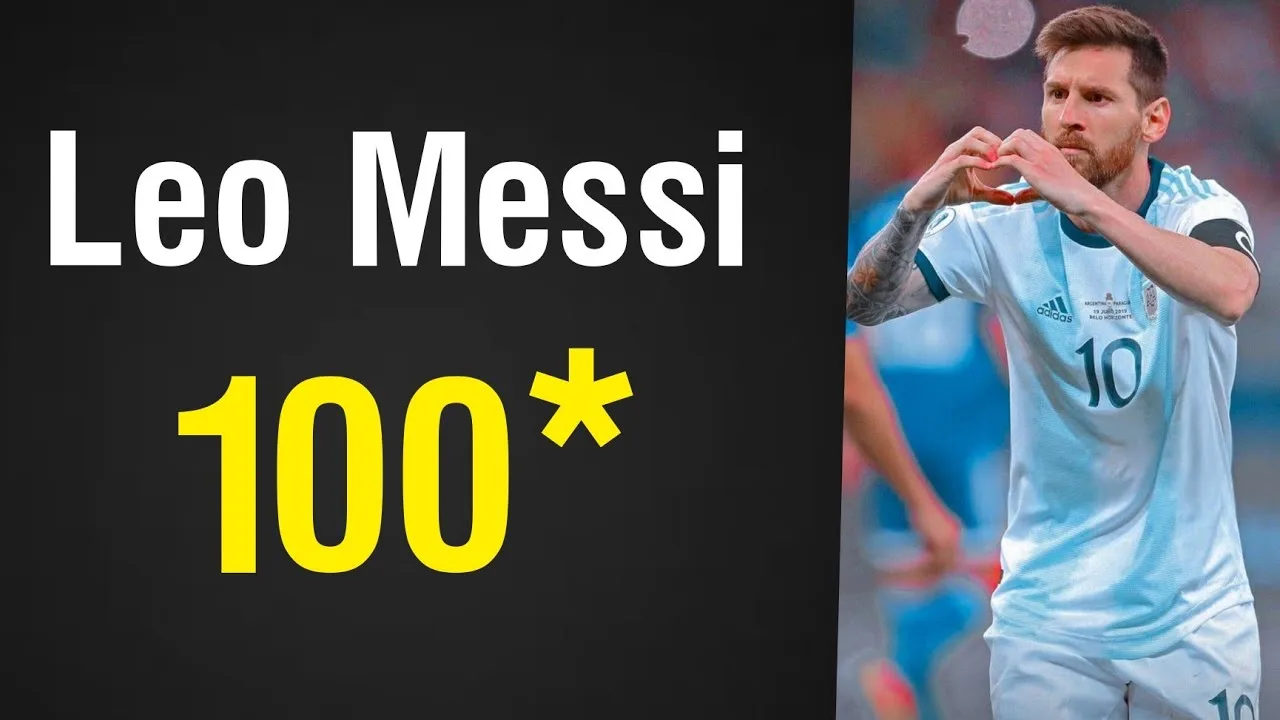 Leo Messi 100* | Argentina Football Team | Football News
