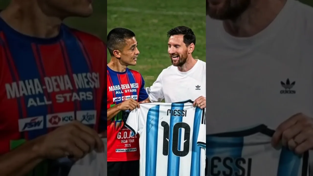 Qatar World Cup Leo Massi Jersey 😱 Auctioned for 100 crores #leomessi #football #argentina
