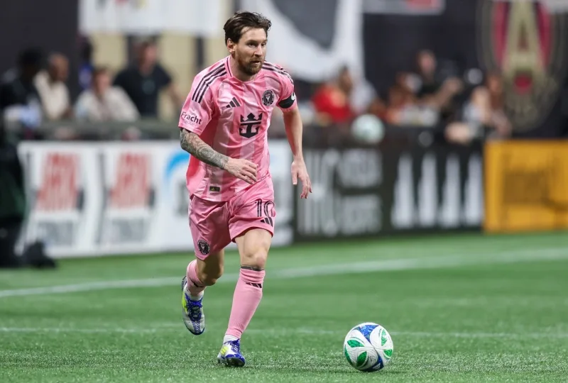 Lionel Messi de l’Inter Miami (adducteur) à Miss Games pour l’Argentine