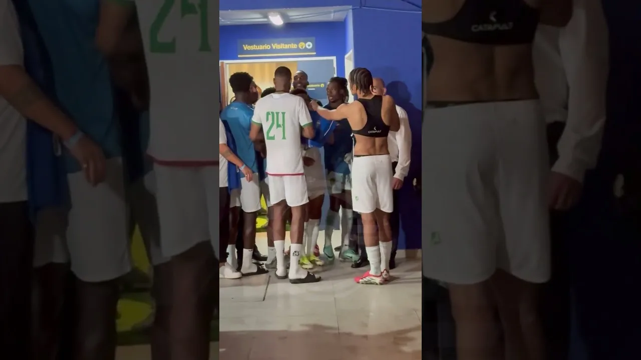 Les joueurs mauritaniens se disputaient les maillots argentins 😱 #leomessi #messi #mauritania