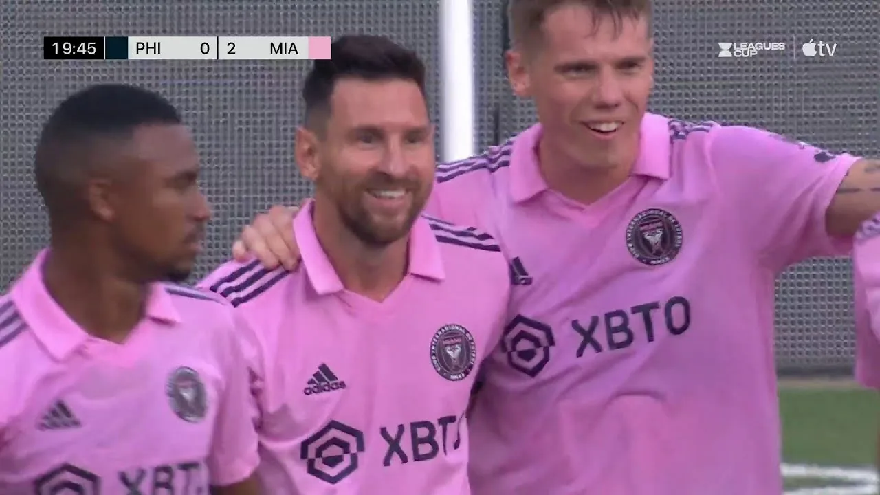 Gol de Leo Messi | Philadelphia Union 0 – 2 Inter Miami |